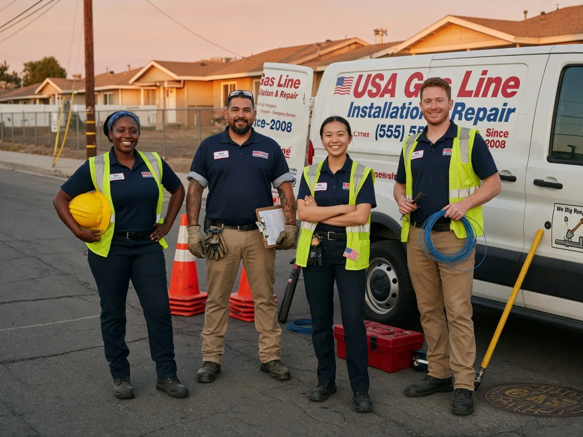 Gas Line Installation company in New Hampshire, OH